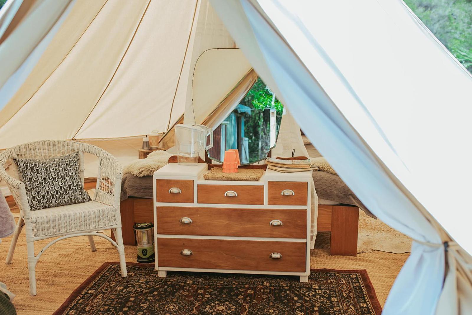 Hotel Golden Bay Glamping Takaka Exteriér fotografie